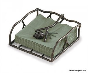 Flat Napkin Holder - Clean napkins are always available
