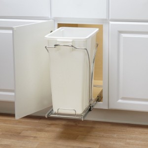 Under Counter Pull out Trash Can - Elegantly and easily organize your kitchen