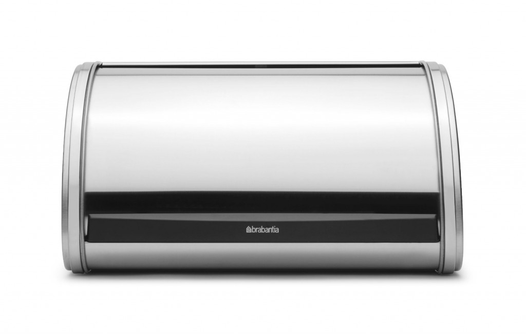 Brabantia Roll Top Matte Steel Bread Bin