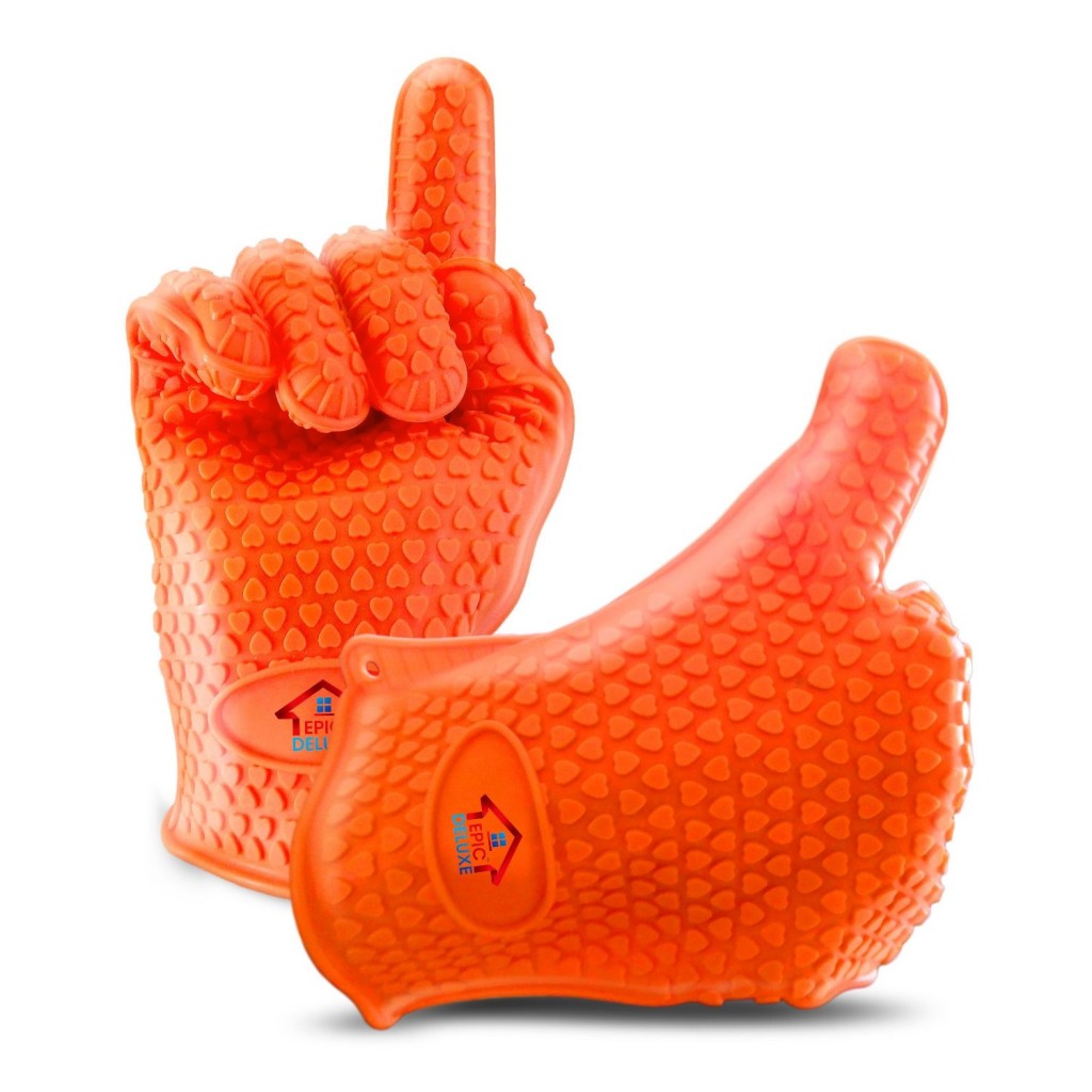 Grill Gloves - These Silicone Cooking Gloves
