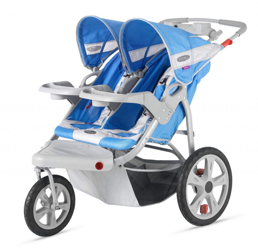 InStep Safari Double Swivel Stroller