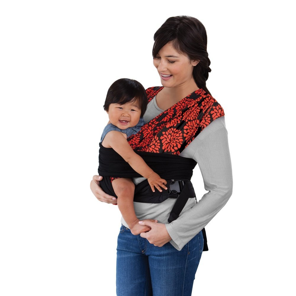 Infantino Sync Comfort Wrap Carrier Black