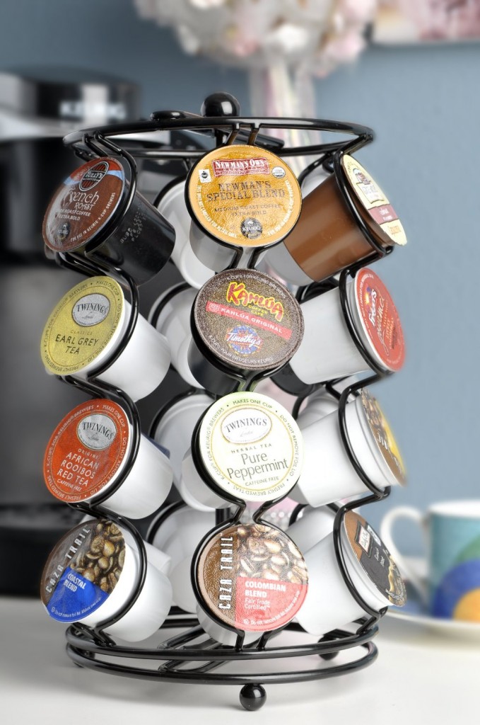 K-cup Coffee Pod Storage spinning Carousel Holder