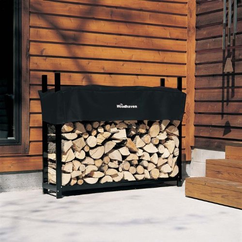 The Woodhaven 5-ft Firewood Log Rack