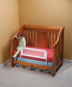 Convertible Crib Bed Rail - Ensure safety while transitioning from the crib