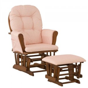 Glider and Ottoman for Nursery - Make feeding your baby easy and comfortable