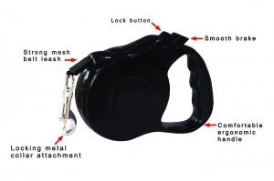 Retractable Dog Leash - Stop worrying about your dog's safety on roads