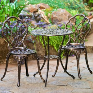 Bistro Patio Set - Enjoy your Sunday morning brunch