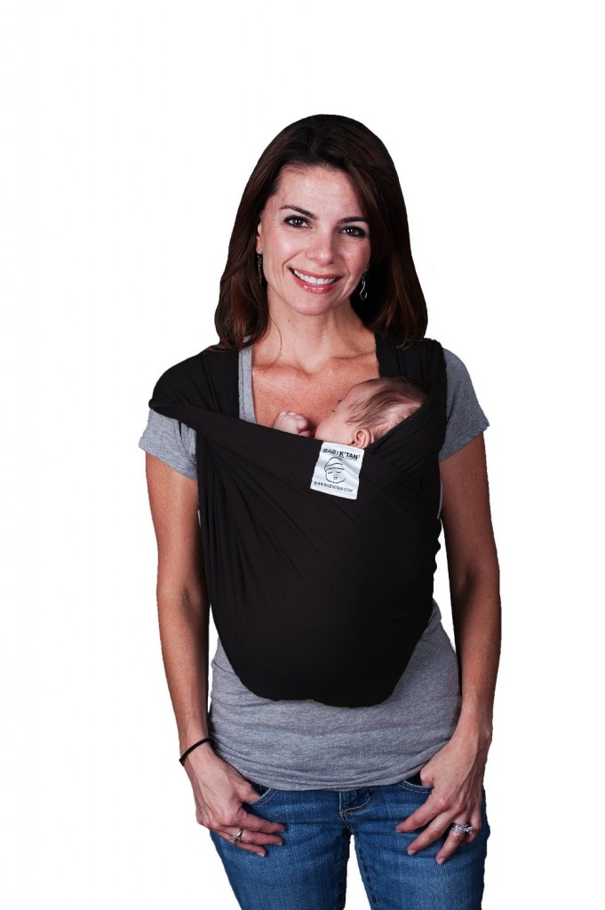 Baby K tan Baby Carrier