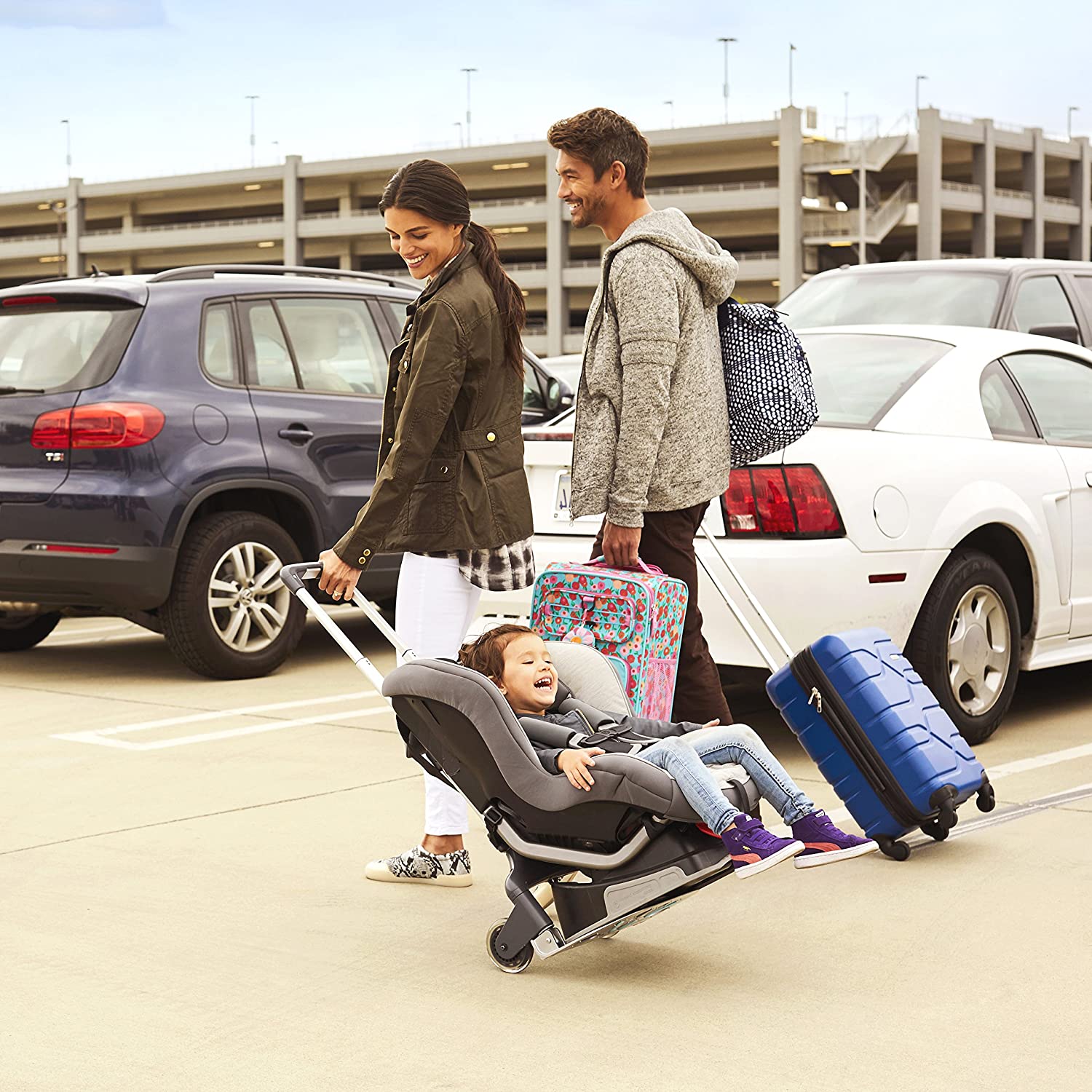 car seat travel cart