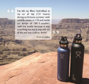 Hydro Flask Insulated Water Bottle - Safe way to keep your hydrated