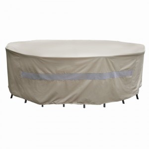 Round Fire Pit Cover - No more rain, snow and sun to damage your fire pit