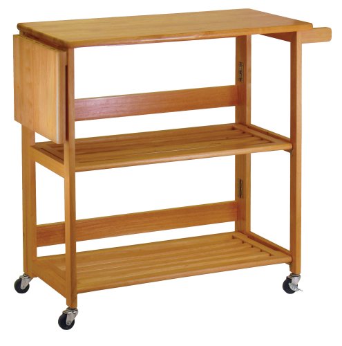 Winsome Wood Foldable Kitchen Cart