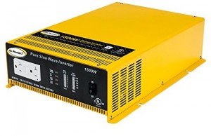 20 to 109 Volts Power Inverters - With continuous pure sine power