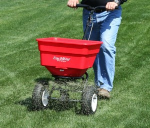 Broadcast Spreader - Have a healthier lawn