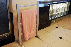 Freestanding Towel Warmer - No more damp, musty smelling towels