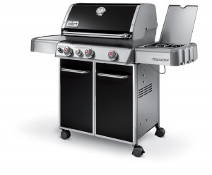 Liquid Propane Gas Grill - Preparing a meal is easy now