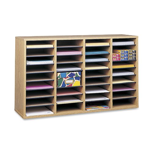 Safco Products Wood Adjustable Literature Organizer