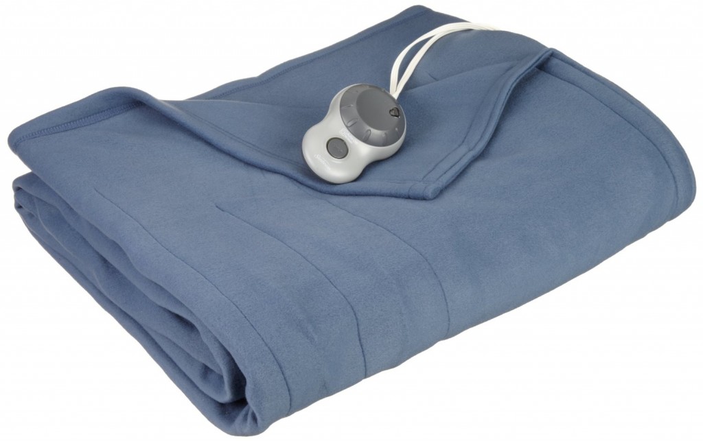 Sunbeam Quilted Fleece Heated Blanket