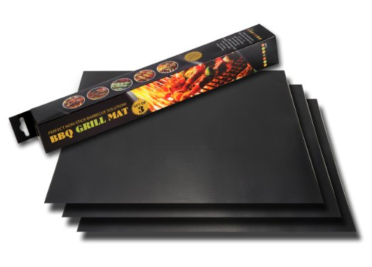 BBQ Grill Mat - Set of 3 Heat Mats