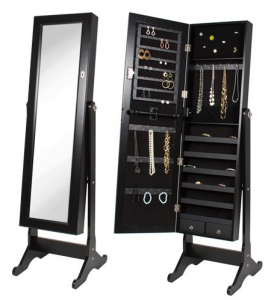 5 Best Jewelry Armoire Mirror – Organize your jewelry and make finding the matching earrings easier