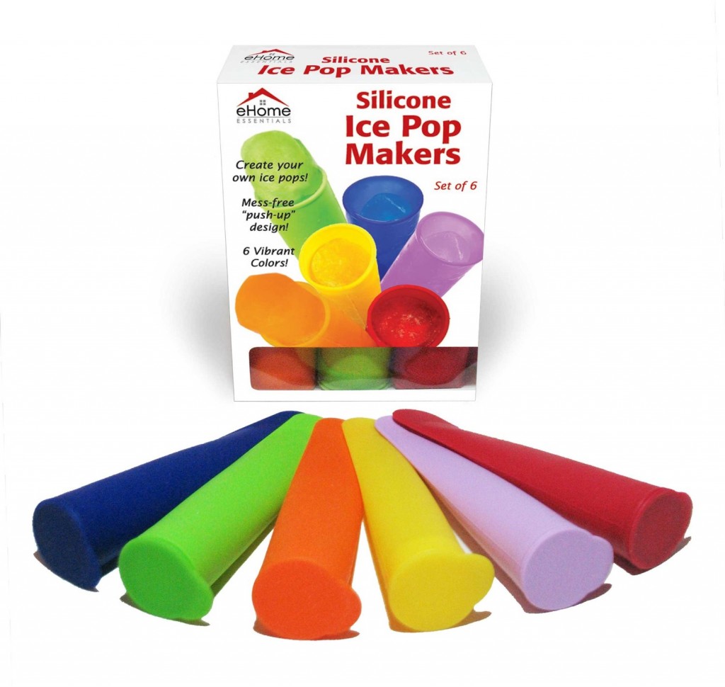 Silicone Ice Pop Mold and Freeze Pop Maker