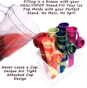 Silicone Popsicle Molds - Start eating healthy now