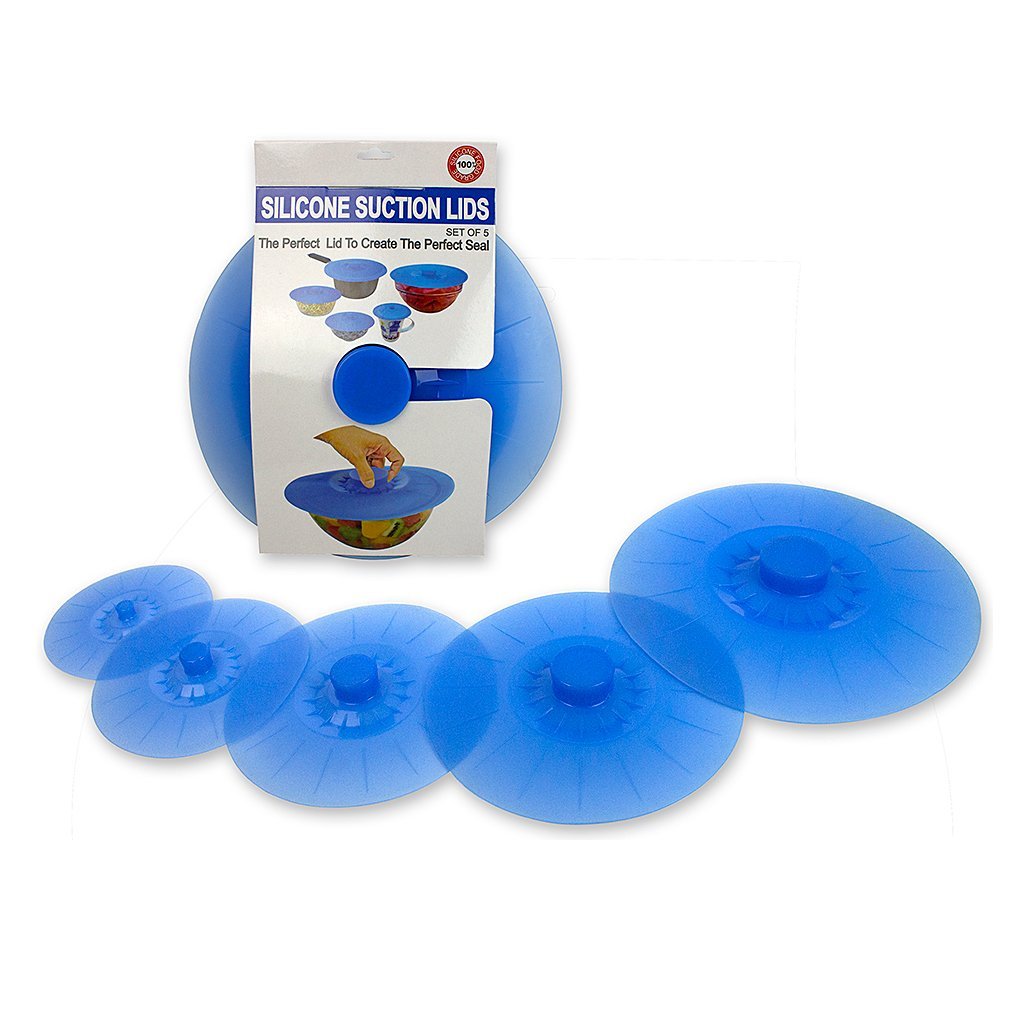 Silicone Suction Lids and Food Covers