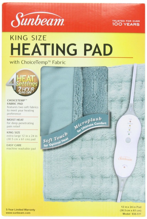 5 Best Sunbeam Electric Heating Pad Help relief sore muscles and