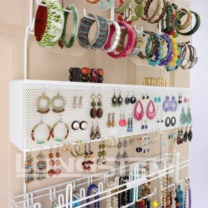 Wall Mount Jewelry Organizer - Beautifully organize your whole collection of jewelry