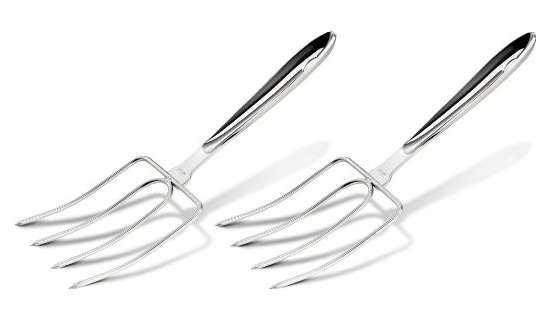 All-Clad T167 Stainless Steel Turkey Forks Set