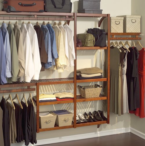 John Louis Home Standard Closet Shelving System