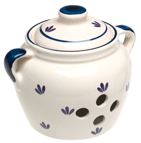 Norpro 5-Inch Ceramic Garlic Keeper