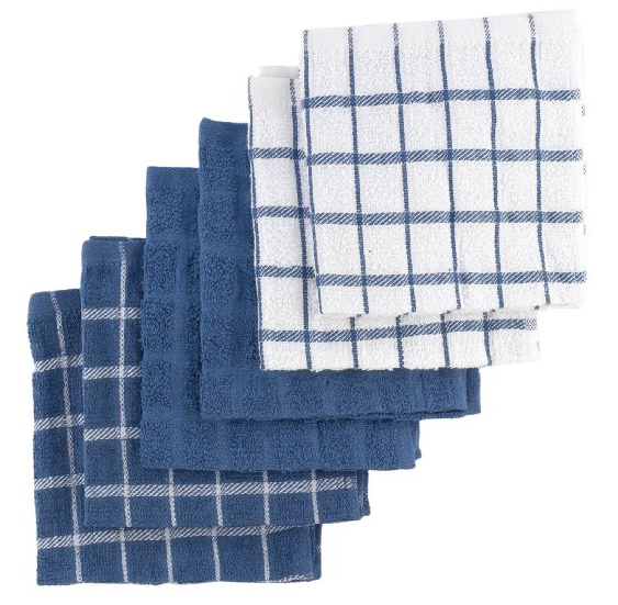 Ritz 6-Pack Terry Cotton Dish Cloths