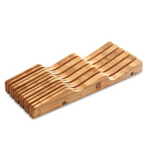 Cook N Home Bamboo Knife Storage