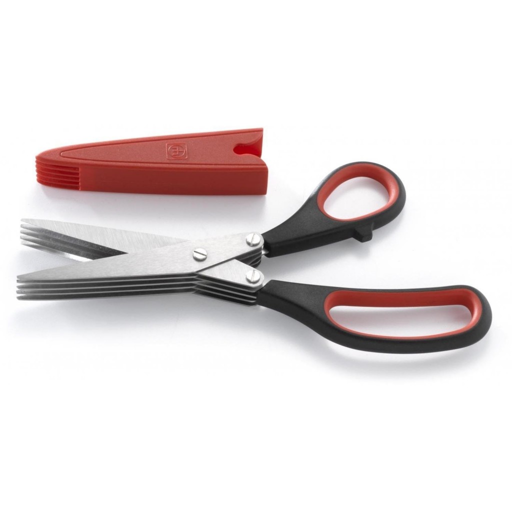 Wusthof Red 5 Blade Herb Shears