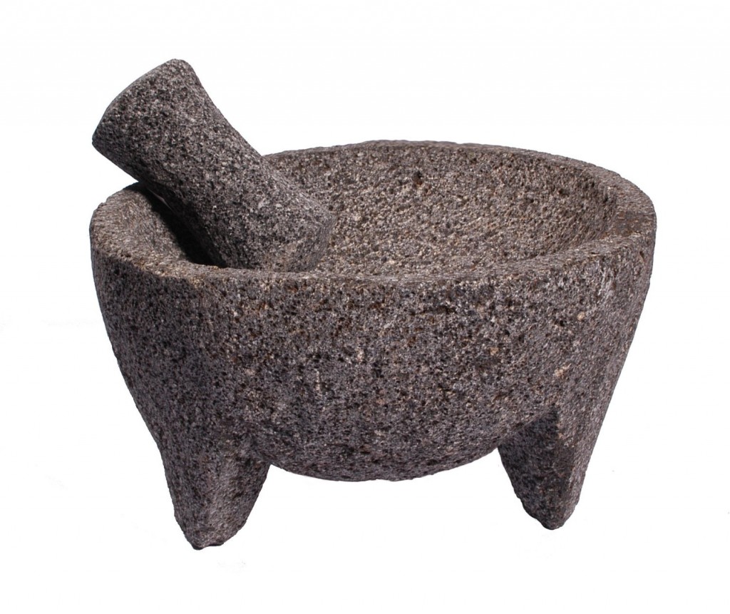 Ancient Cookware Lava Stone Molcajete