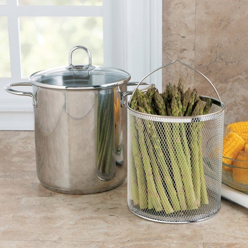 CHEFS 3-Piece Asparagus Steamer