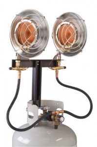 Century 28,000 BTU Double Head Heater