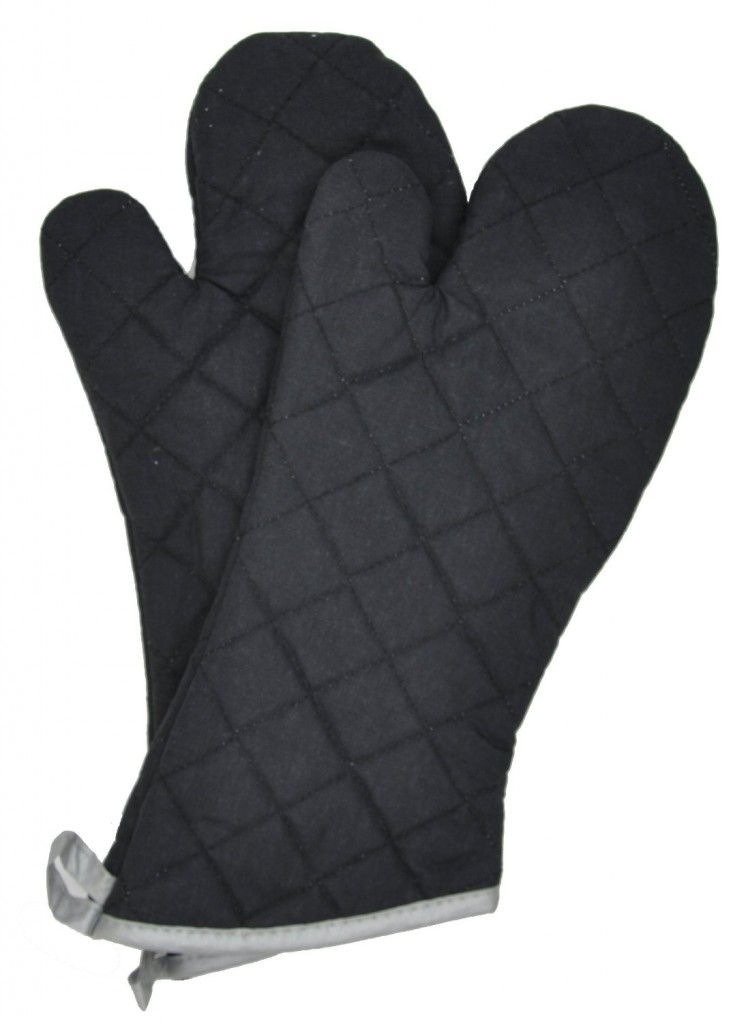 Flame Retardant Quilted Oven Mitts