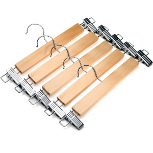 J.S. Hanger®Natural Wood Skirt Hangers