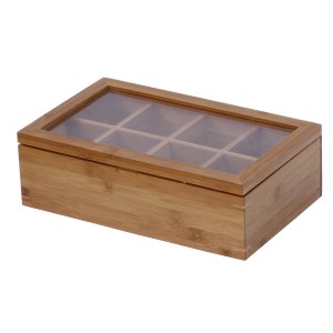 Tea Storage Box - Keep your tea collection and assortment organized