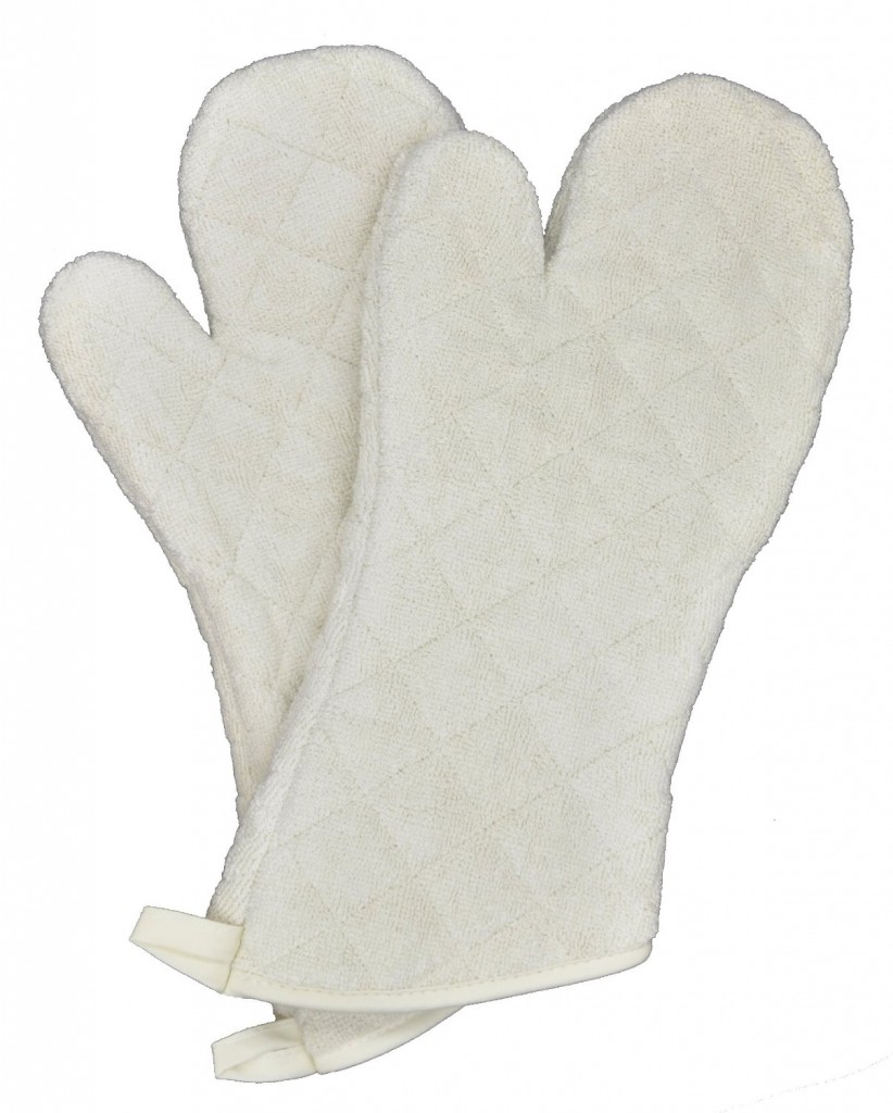 Terry Oven Mitts Commercial Grade