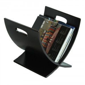 Wood Magazine Rack - Keep your magazines organized and within reach