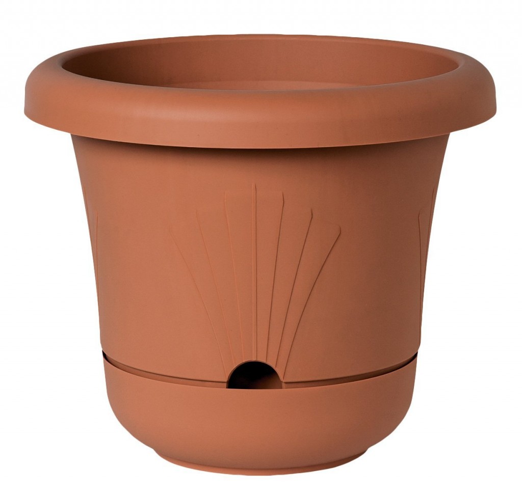 Fiskars 11.6 Inch Bloom Self Watering Planter