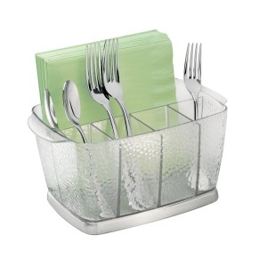 InterDesign Rain Flatware Caddy