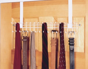 Over The Door Rack - Quickly grab your favorite tie and go