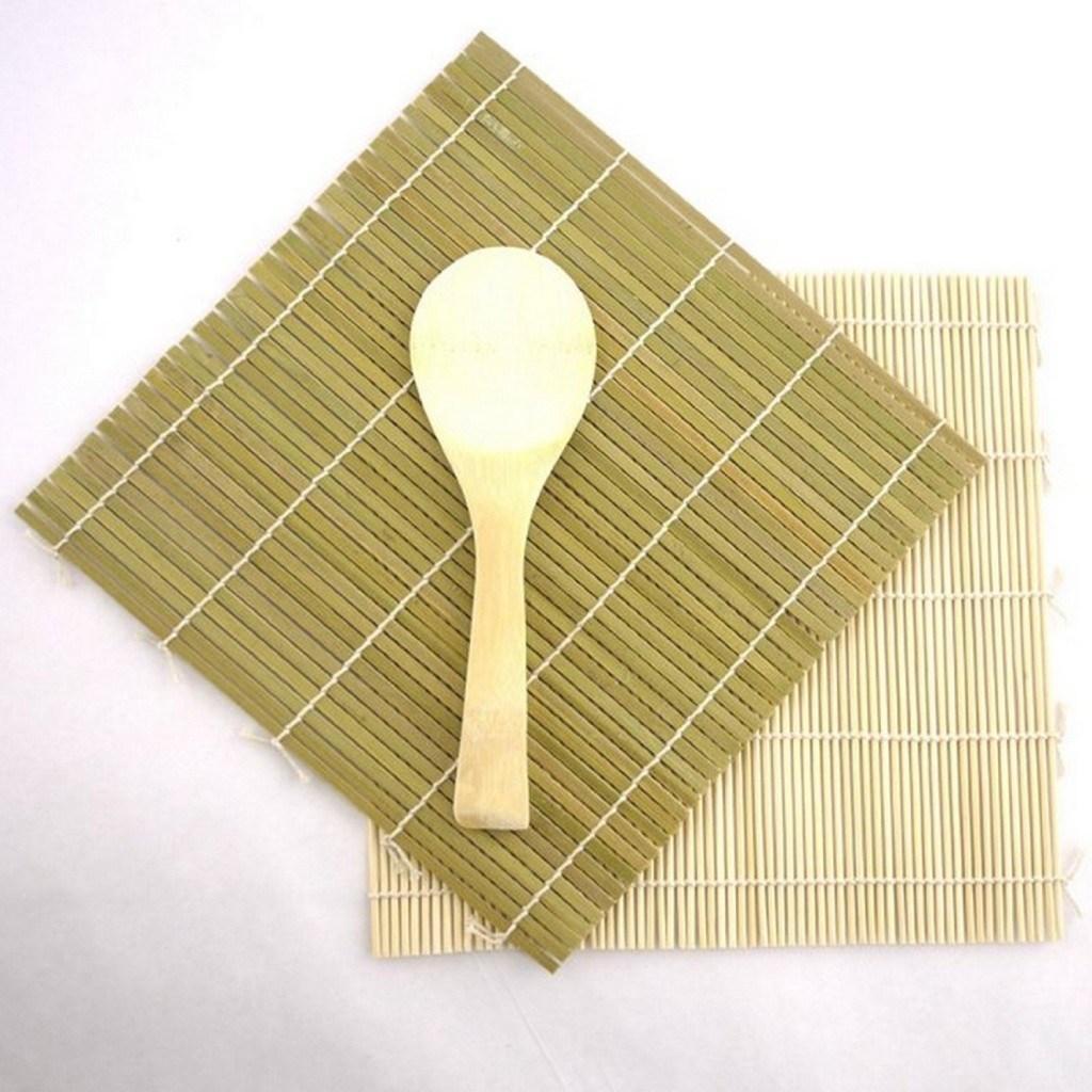 Yellow Bamboo Sushi Rolling Kit Mat