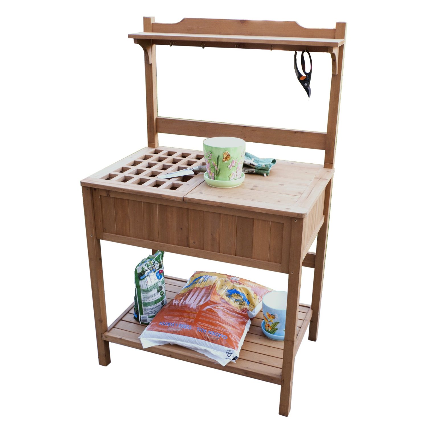 5 Best Potting Bench Take all the aches and pains out of gardening