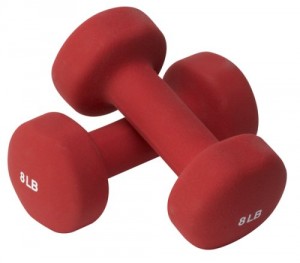 Neoprene Dumbbells - Great addition to home workout equipment.